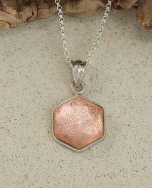 CONLIGHT Meteorit Anheanger Muonionalusta hexagon